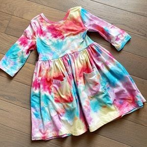 Mila and Rose Tie dye swing dress